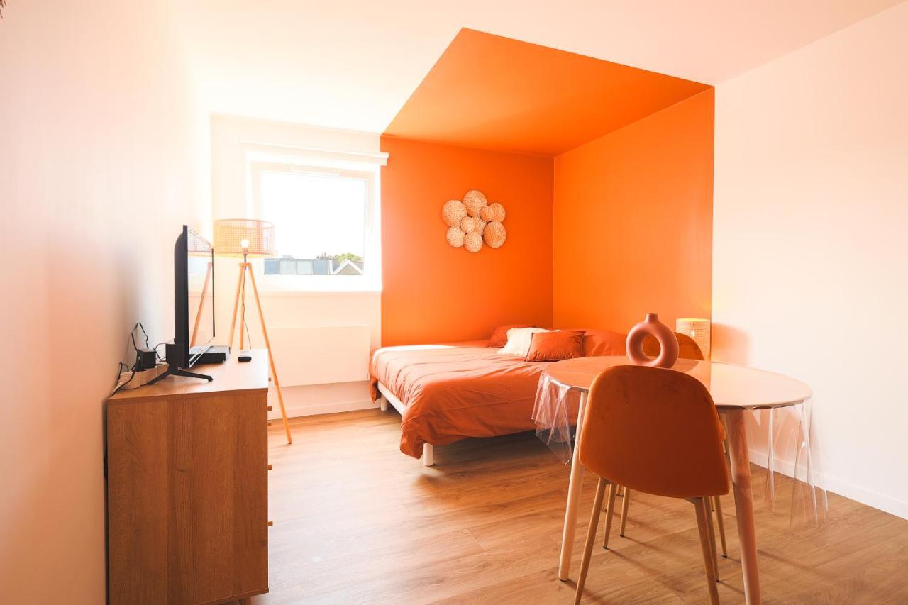 Charmant Studio Boheme En Centre Ville Saint-Brieuc Extérieur photo